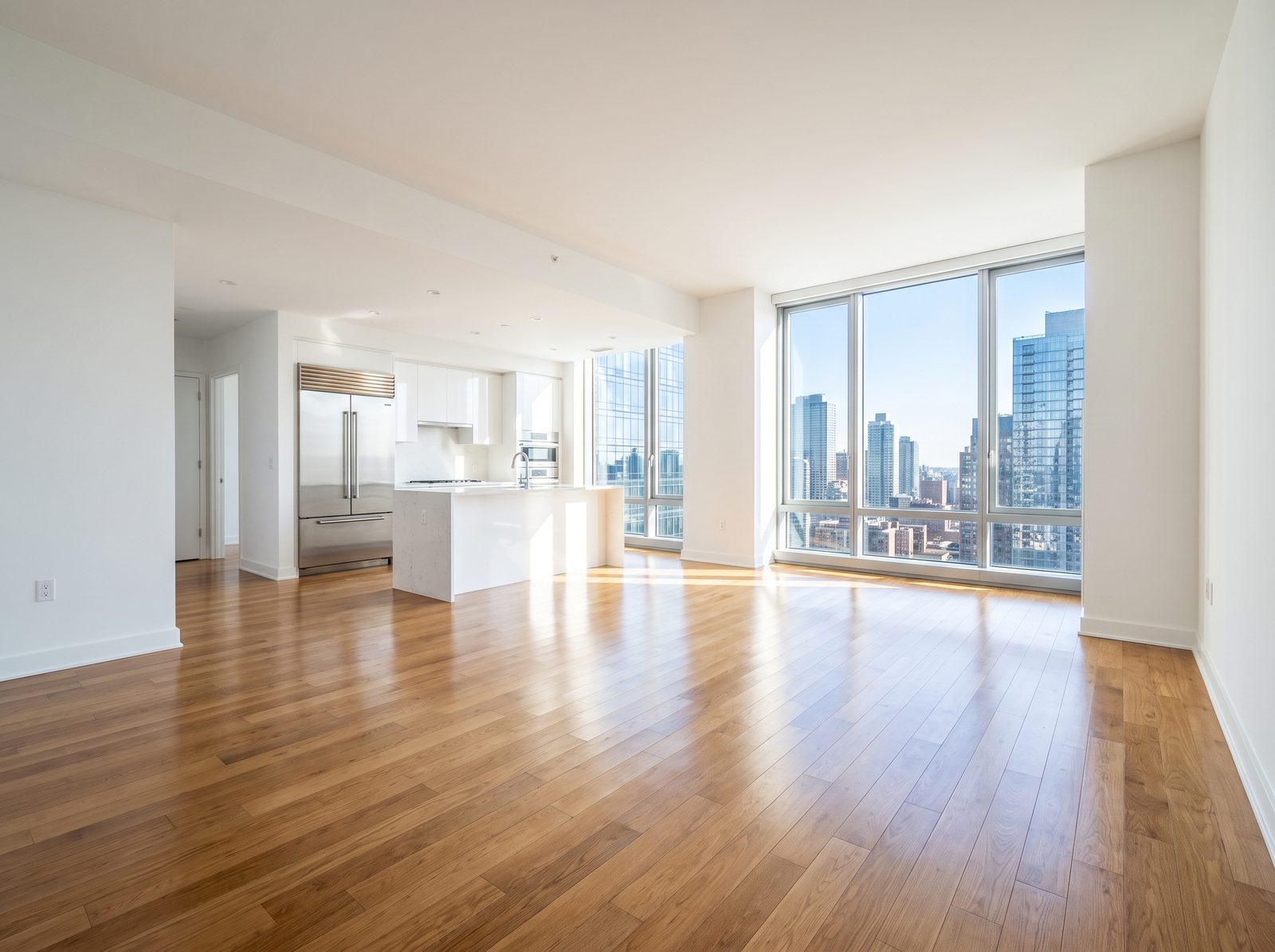 Unit turnover cleaning — empty apartment ready for new tenant